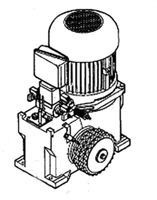 Single Drive 15kw Escalator Modernization EC 203 Escalator Machine Replacement