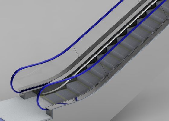 30 Degree Moving Walk Escalator OEM Width Stainless Steel Material