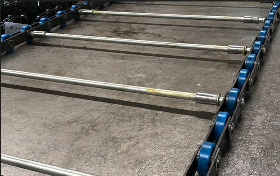 513NPE Index Pin Escalator Step Chain 3P Escalator Solid Axles Pitch 135.46