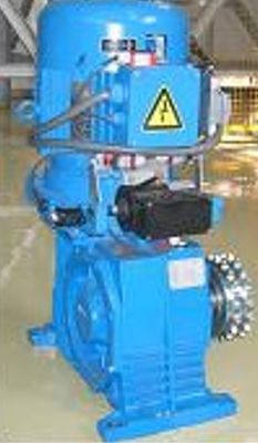 Escalator machine, worm gear 11/15kw for high rise commercial unit,  indoor