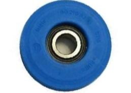Step chain roller; 76x25, with Bearing 6204 2RS, integrated roller, pin 20