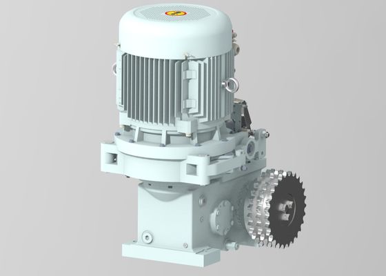 IE3 18.5kw Helical Worm Gear Motor IP55 Public Escalator Machine