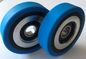 Step chain roller; 100x25, PA+steel Hub roller, with Bearing 6204, Pin 20
