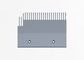 Pitch 8.466 Comb Raw Alu Right Side for Pallet with Plastic Yellow Insert Moving Walk Spare Part